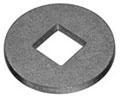 DIN 440 V - Шайба увеличенная форма V - внутреннее отверстие квадратное